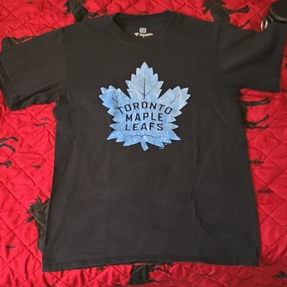 Fanatics Black Toronto Maple Leafs Cotton T-Shirt